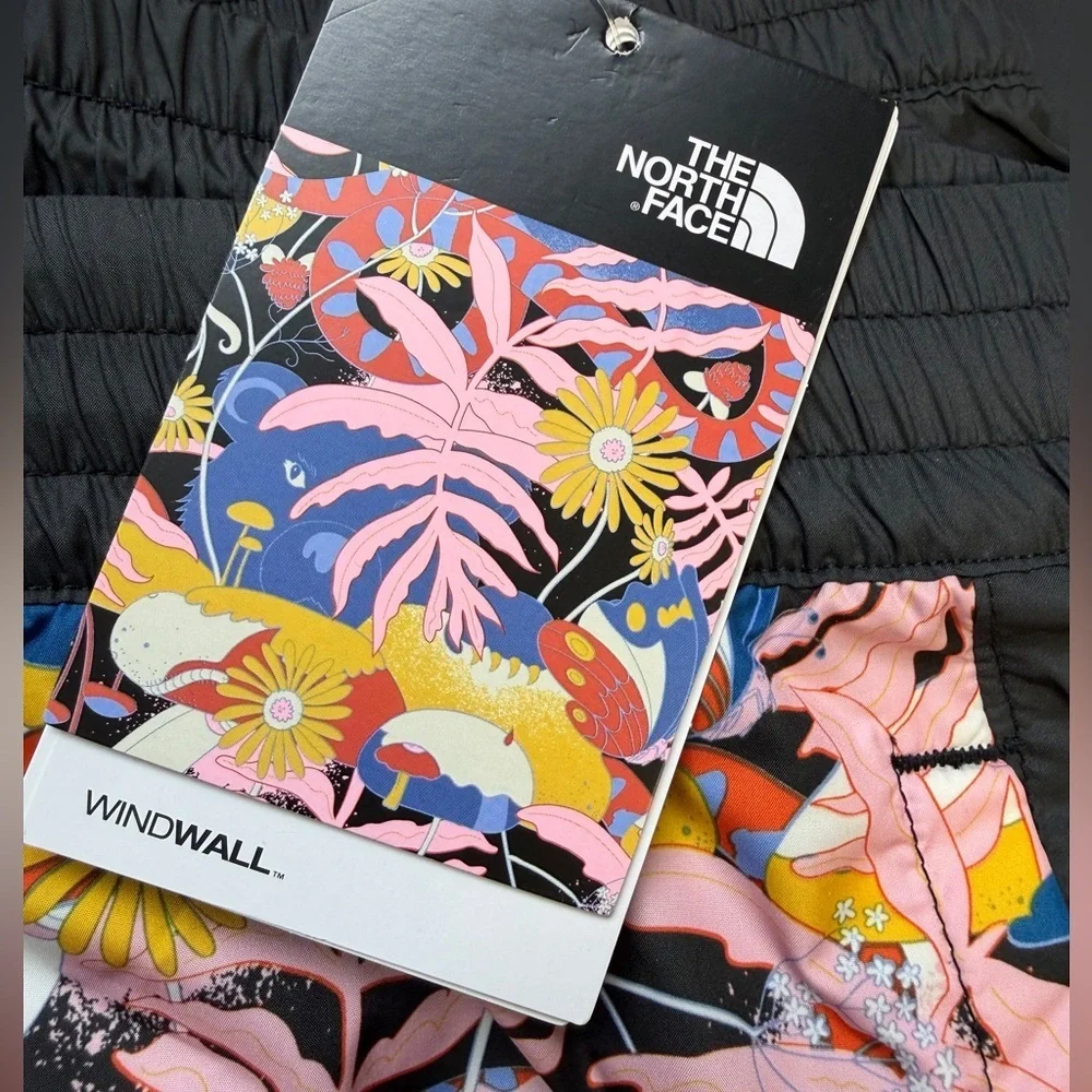 The North Face NWT Women's Floral Windwall Pants Size S Multicolor Casual - Picture 11 of 12
